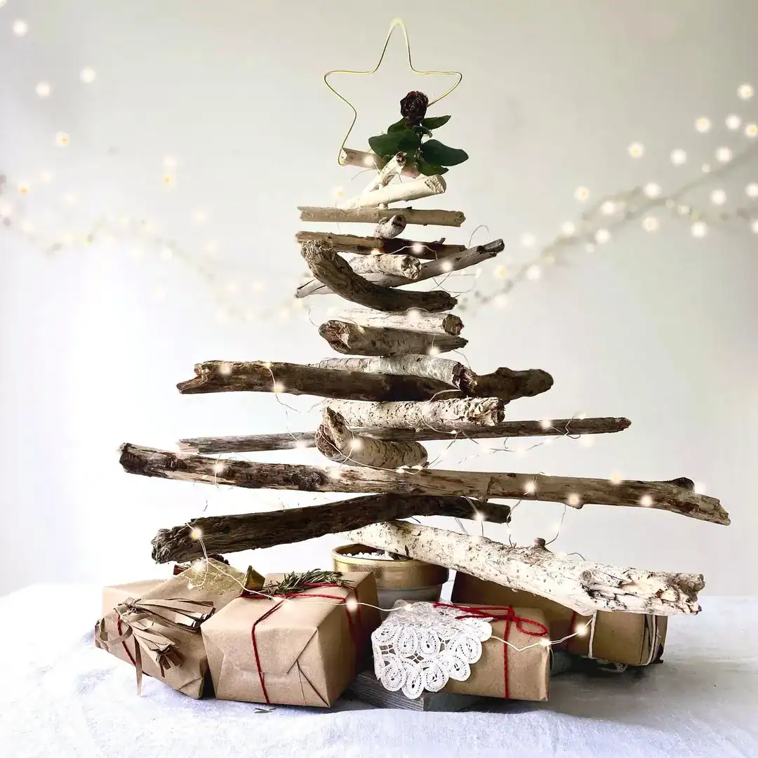 Rustic To Chic: 40 DIY Tabletop Christmas Tree Ideas To Make