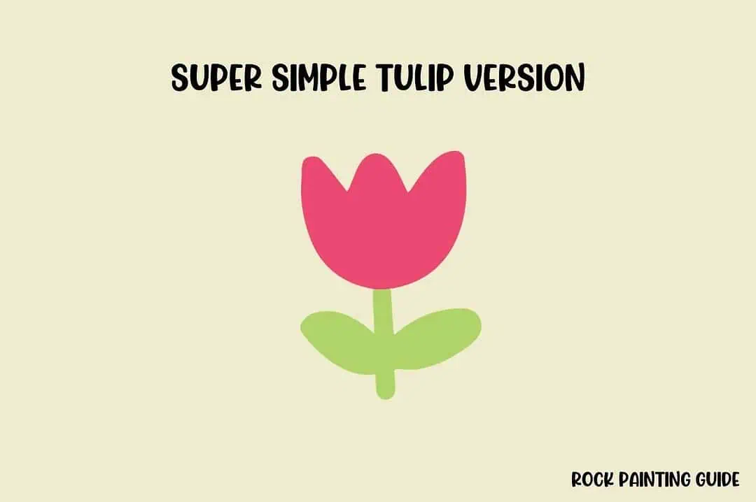 How to Draw a Tulip (Easy Step-by-Step Drawing) 11 kids version of how to draw a tulip