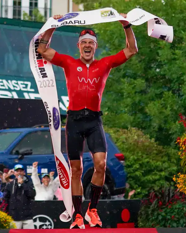 Collin Chartier Triathlon Champion
