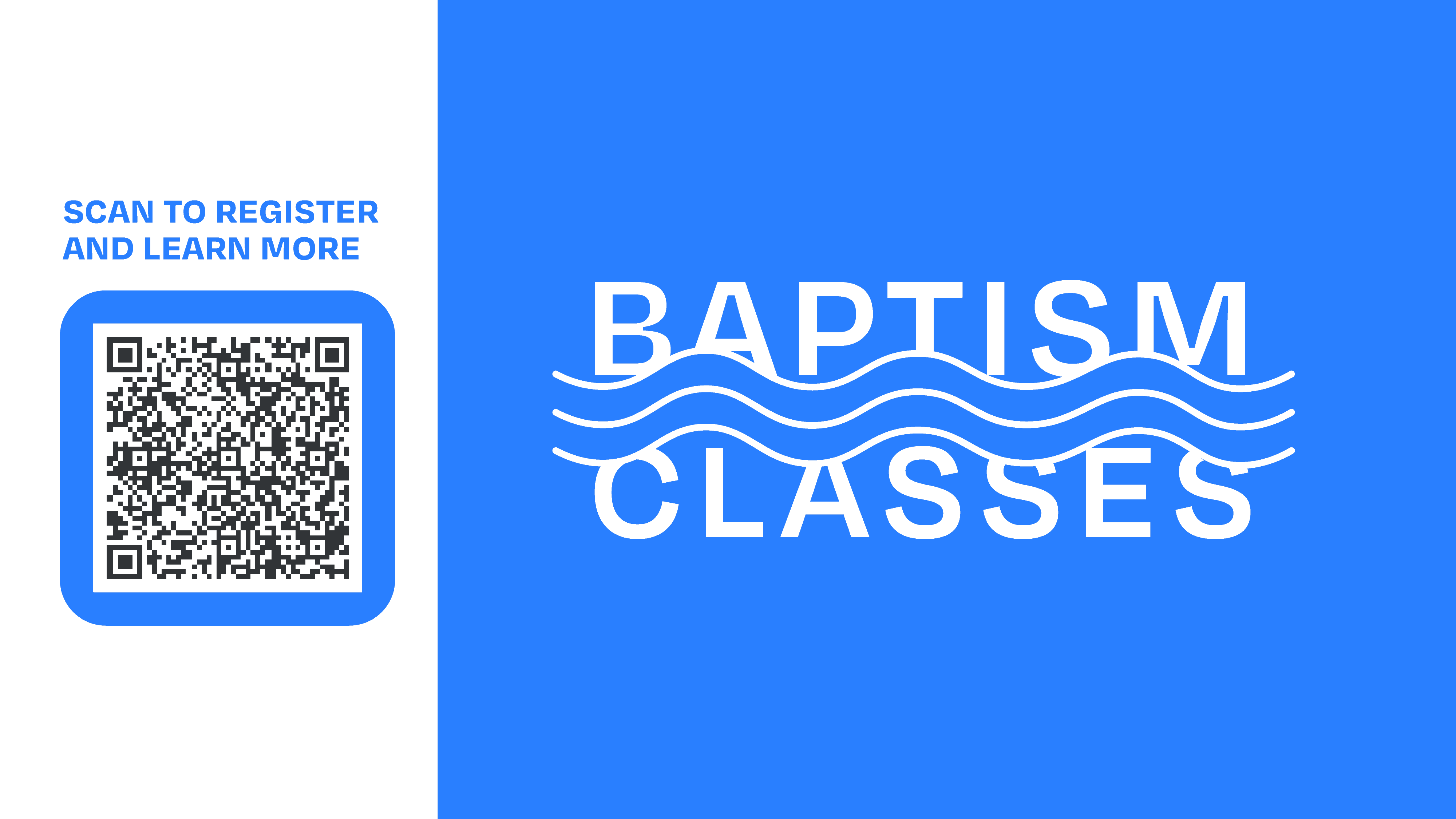 Baptism classes at Rolling Hills Community Church for spiritual growth and community.