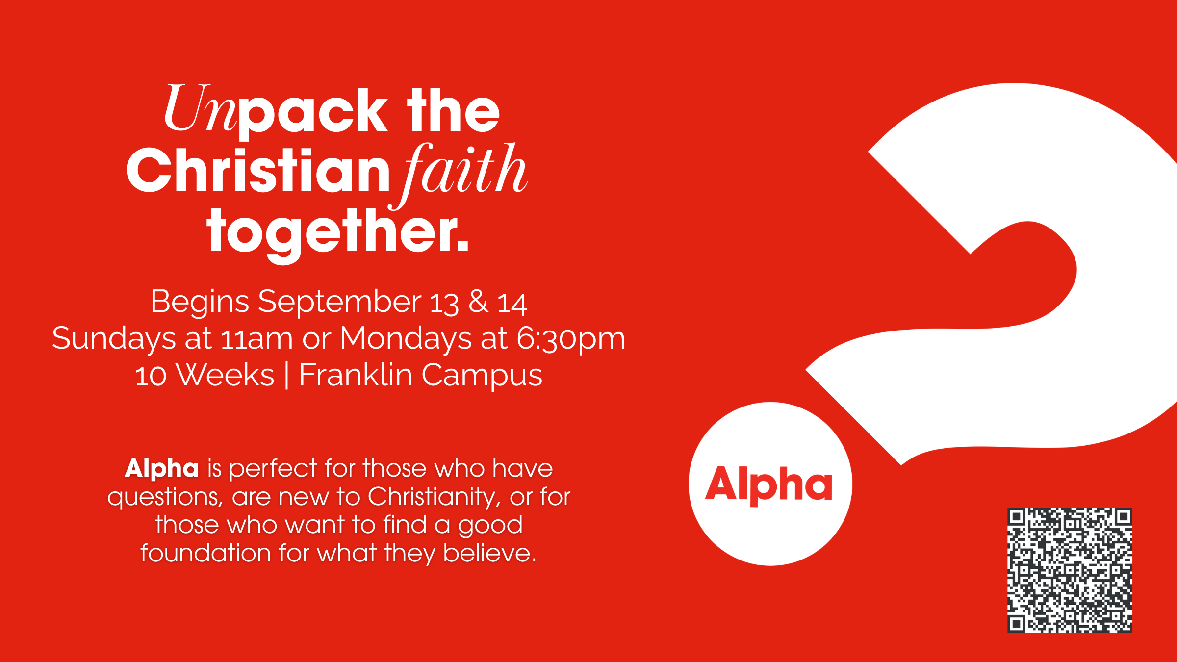 Alpha Course September 2026 Title Graphic