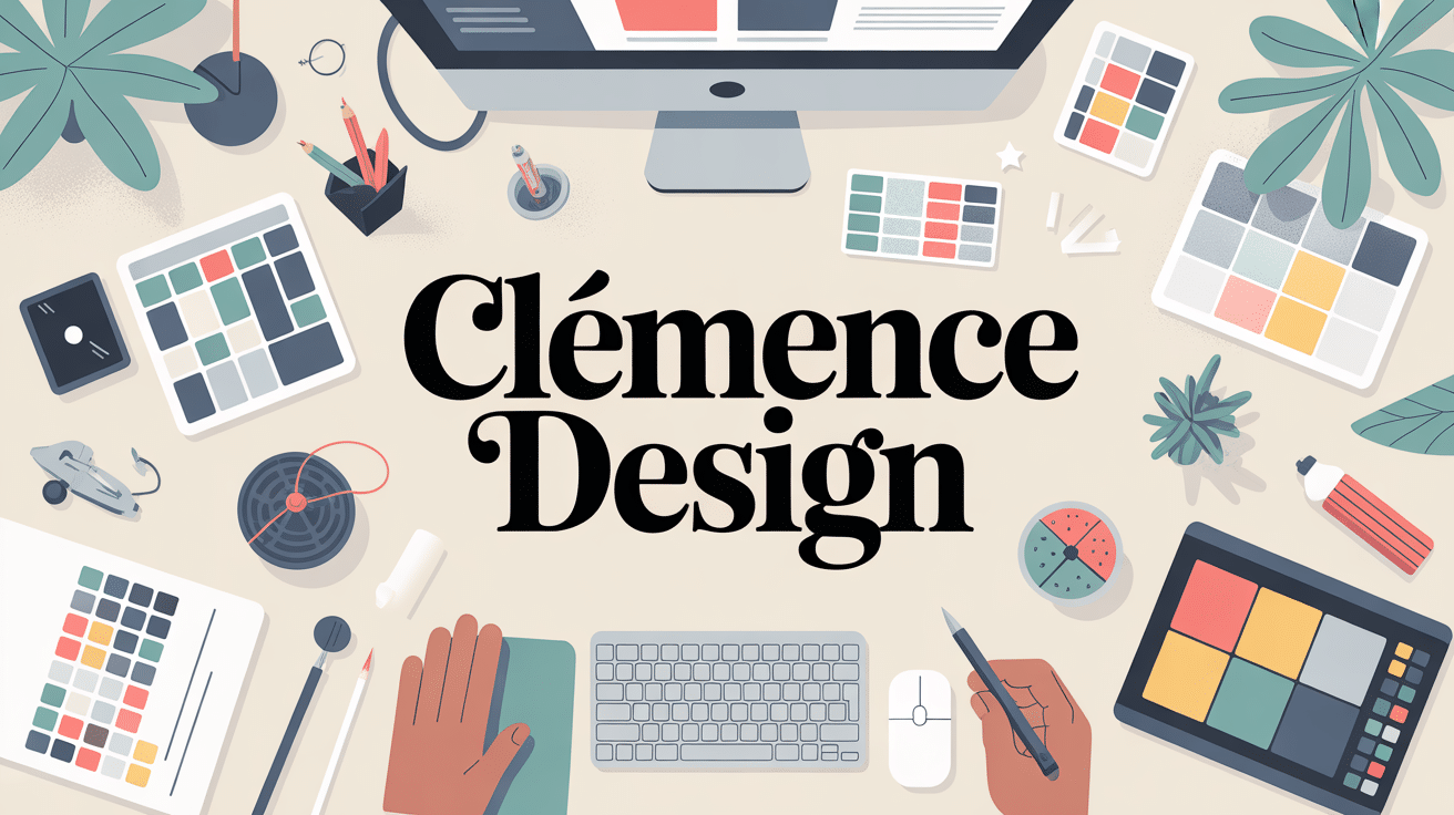Illustration bureau designer Clemence Design