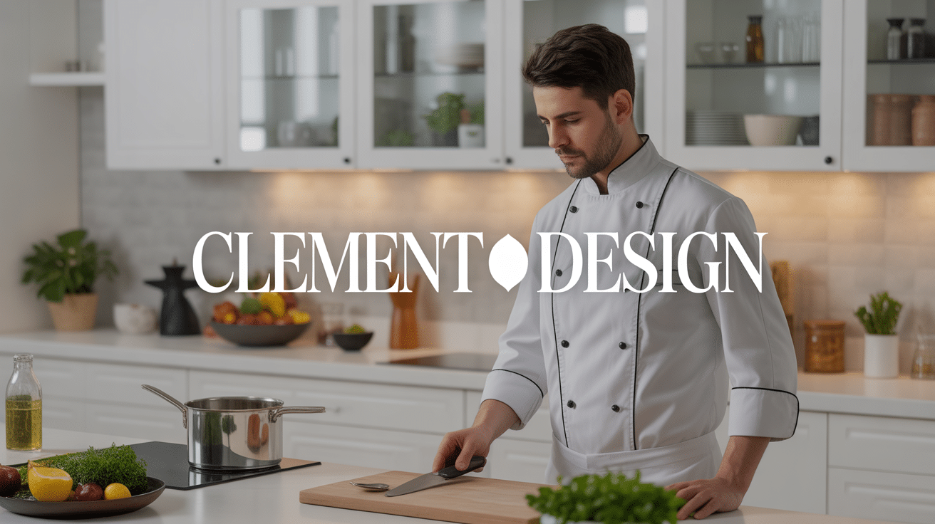 chef professionnel en veste Clement Design