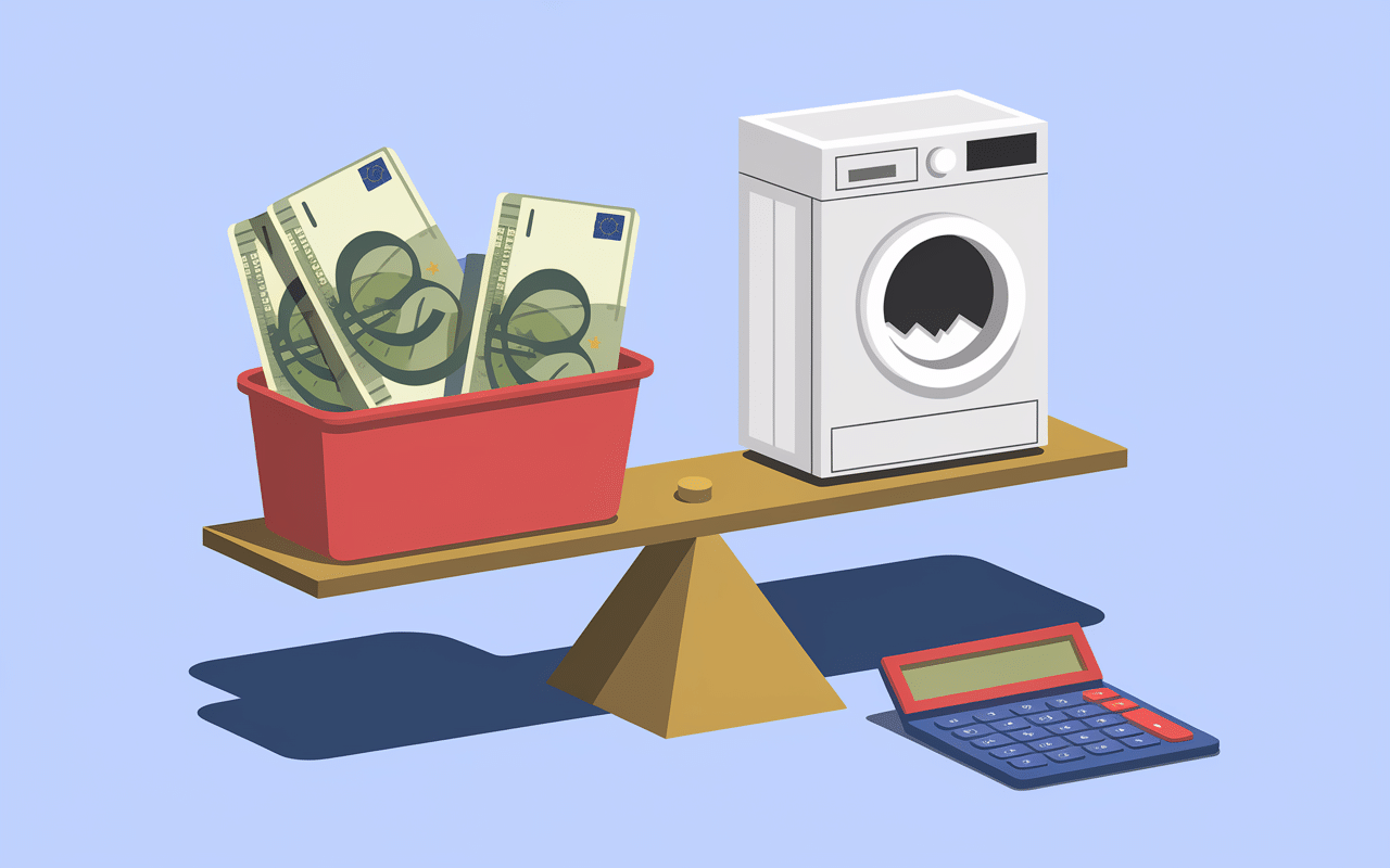 Balance coûts et lave-linge à éviter