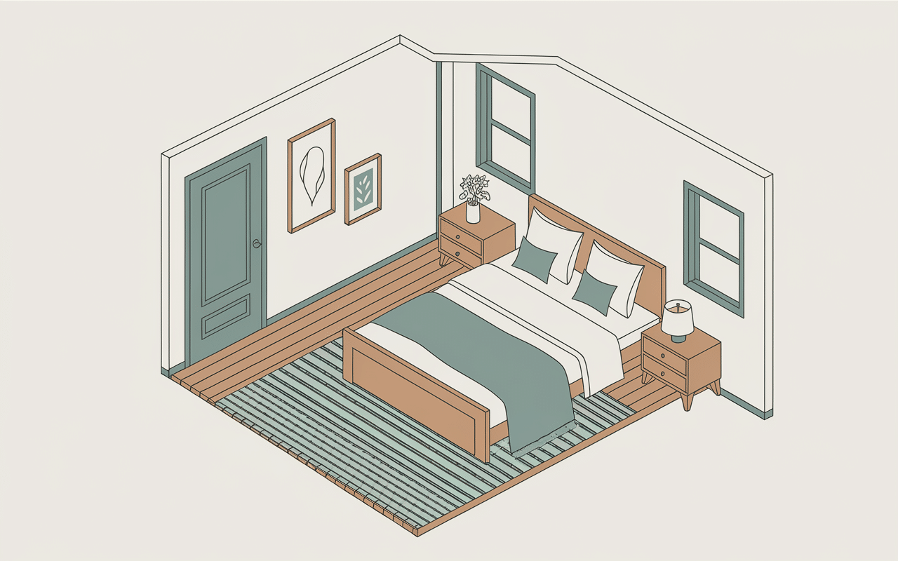 Placement optimal lit feng shui