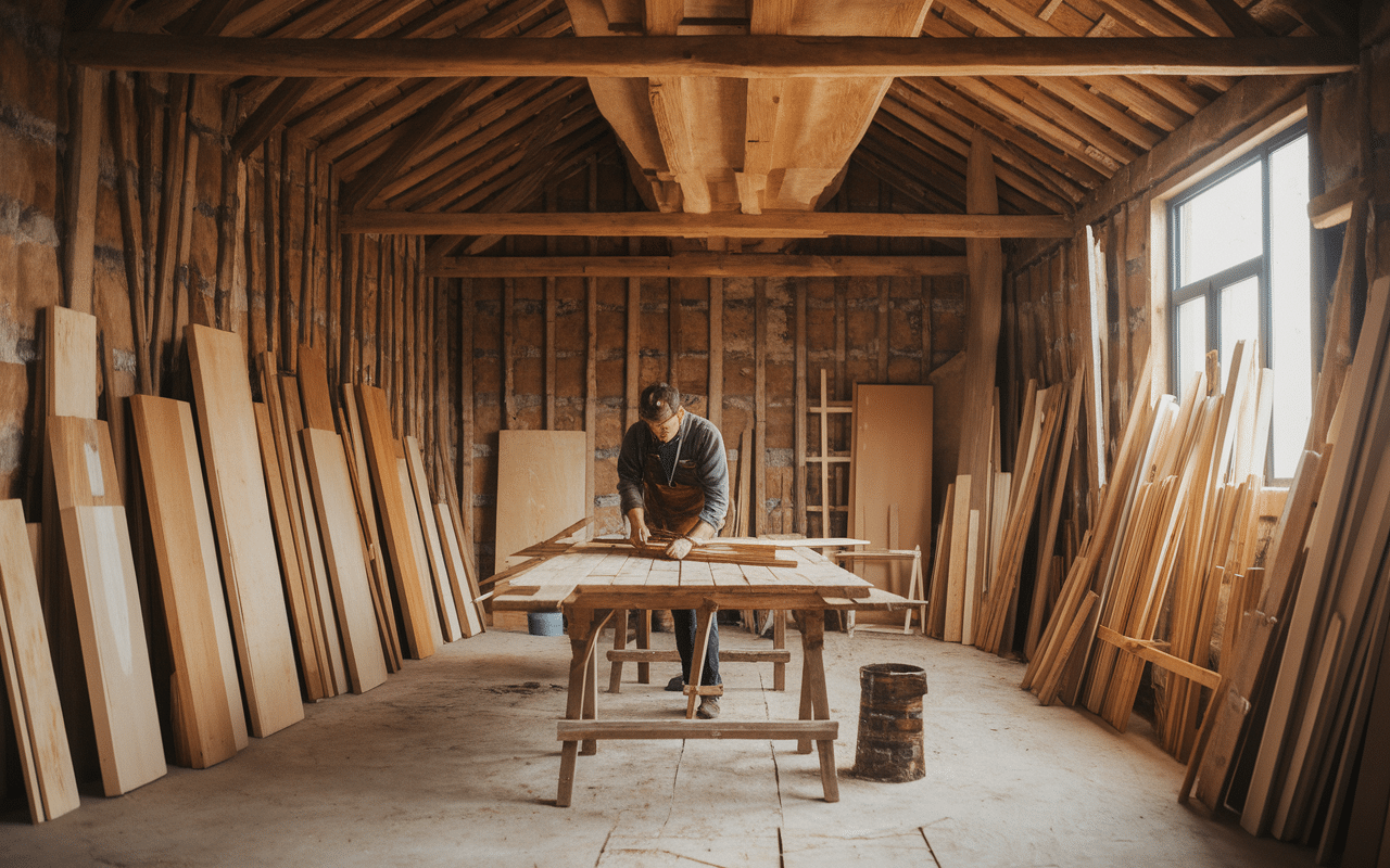 Artisan Tikamoon travail bois