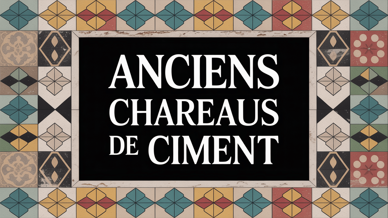 ancien carreaux de ciment mosaique french patrimoine