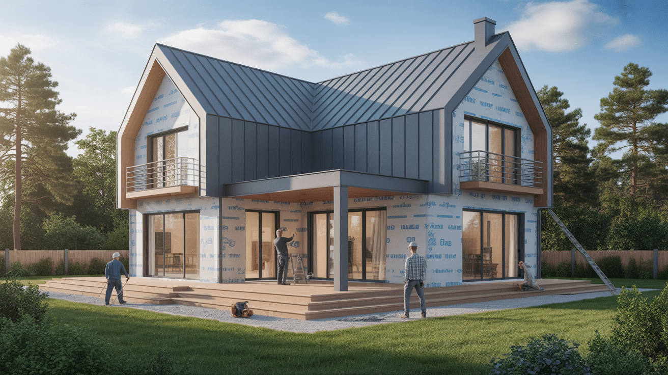 isolation exterieur maison phenix echafaudages travaux