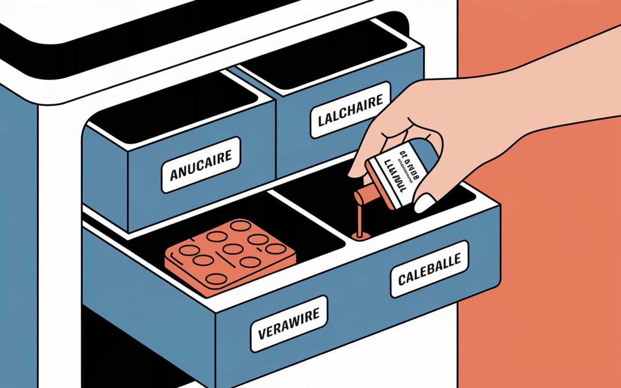 Compartiment lessive et tablette où mettre anti calcaire machine à laver