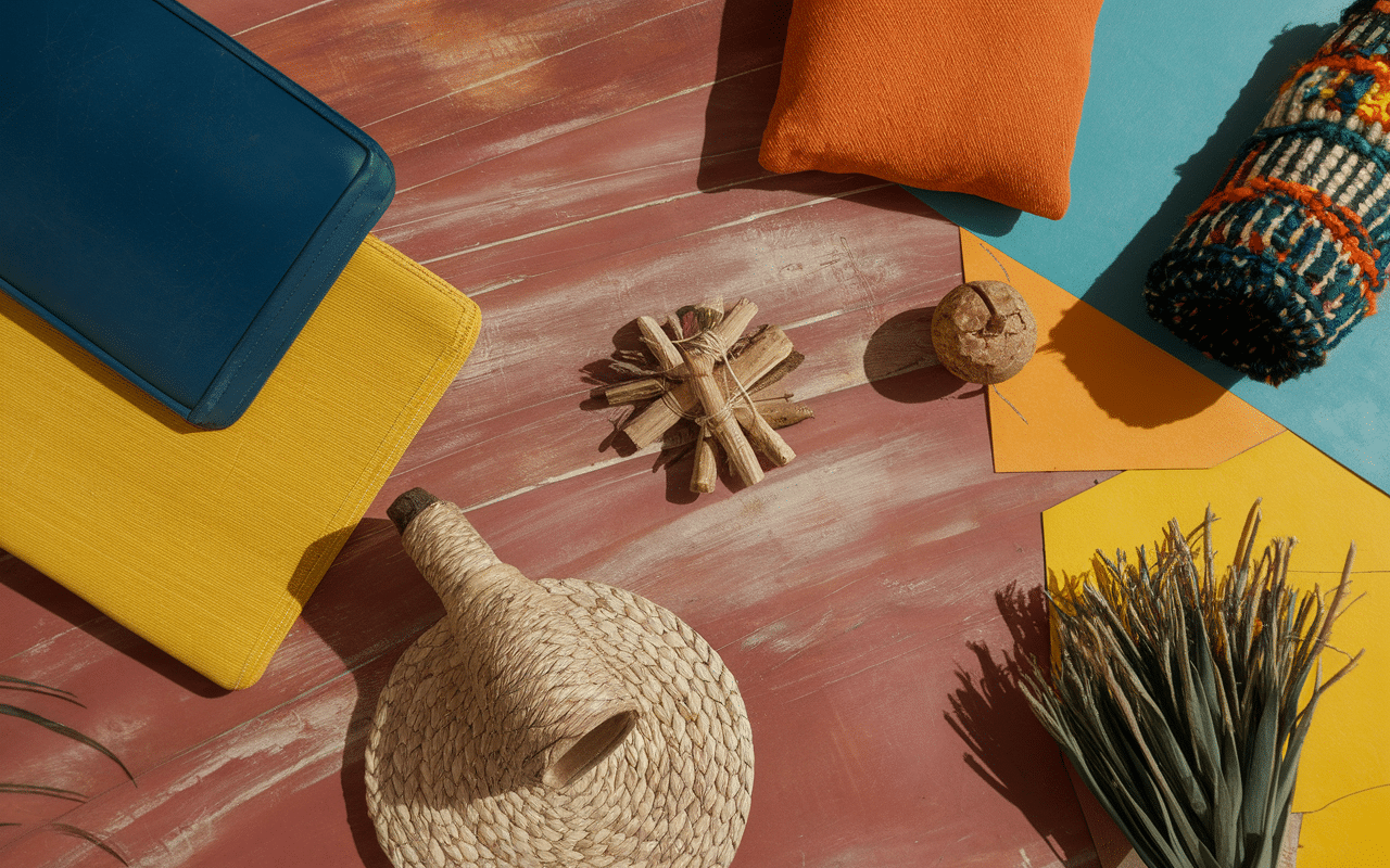 palette deco mexicaine couleurs et materiaux naturels