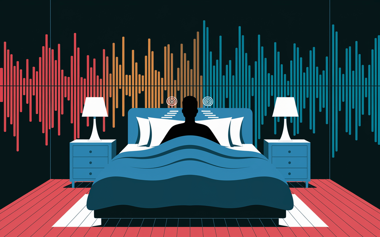 ondes sonores bruit isolation phonique mur chambre