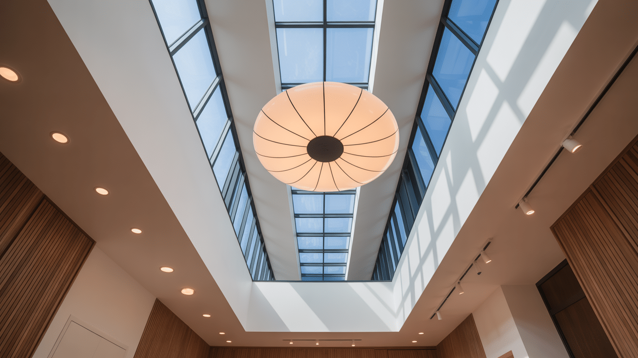 Suspension luminaire hauteur sous plafond 5m intérieur moderne