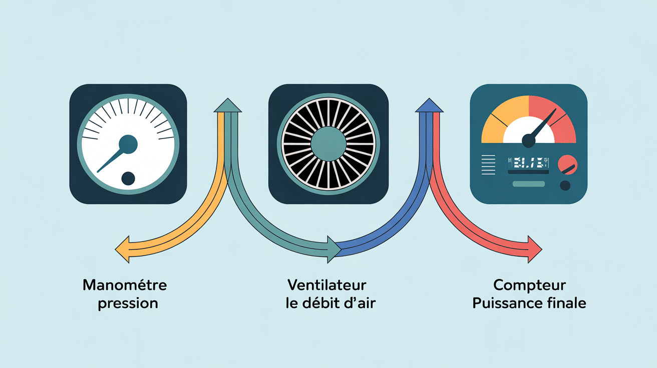 40 kpa en air watt schema pression debit air watt