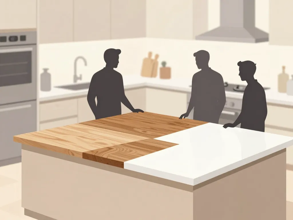 Comparaison ikea cuisine plan de travail pratique différents types