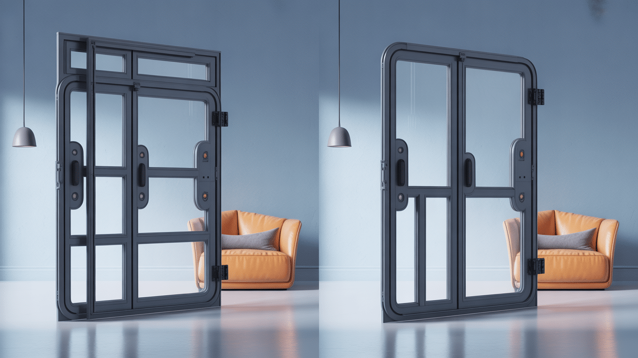 Comparaison chatières pour isolation PVC aluminium