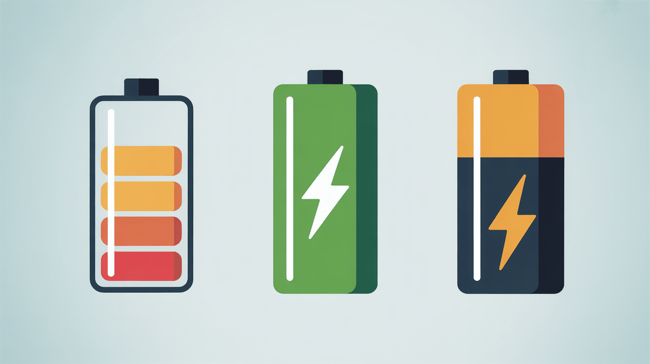 visuel comparatif batterie pour volet roulant solaire velux