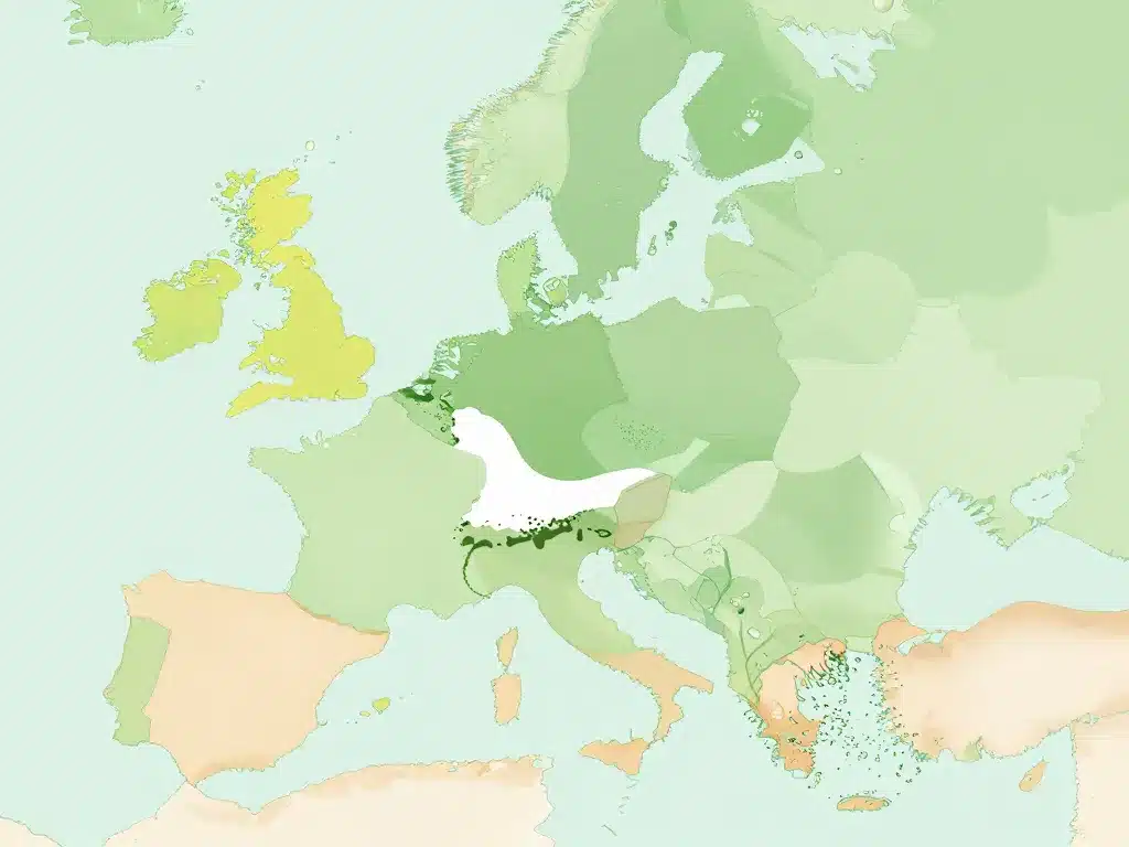 Le Perche carte zones régionales et frontières
