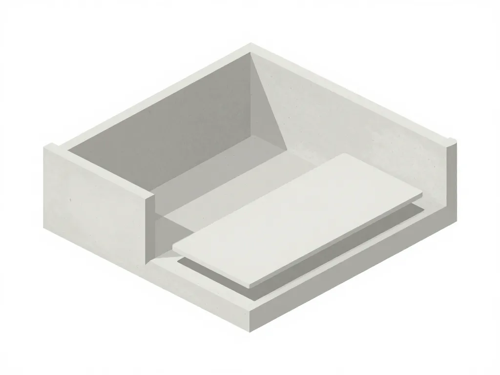 Schéma usages planches de coffrage béton