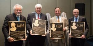 John Romano receives Jon E. Krupnick Award