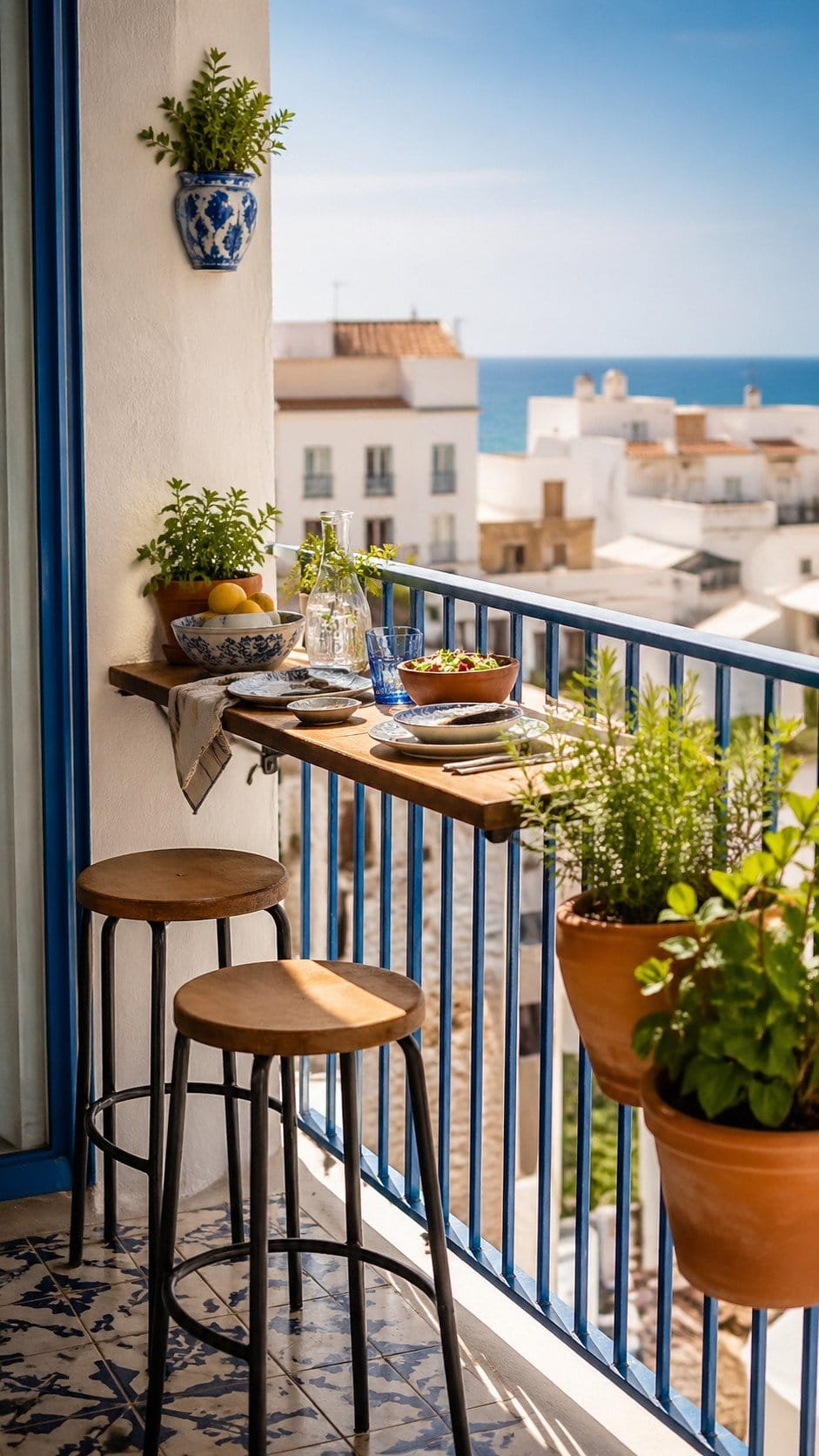 breakfast with ocean view