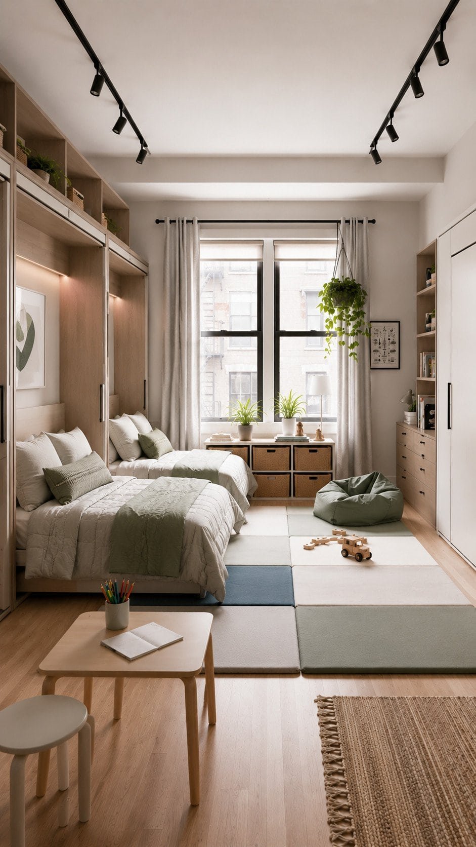 Bright and cozy kid's room design 