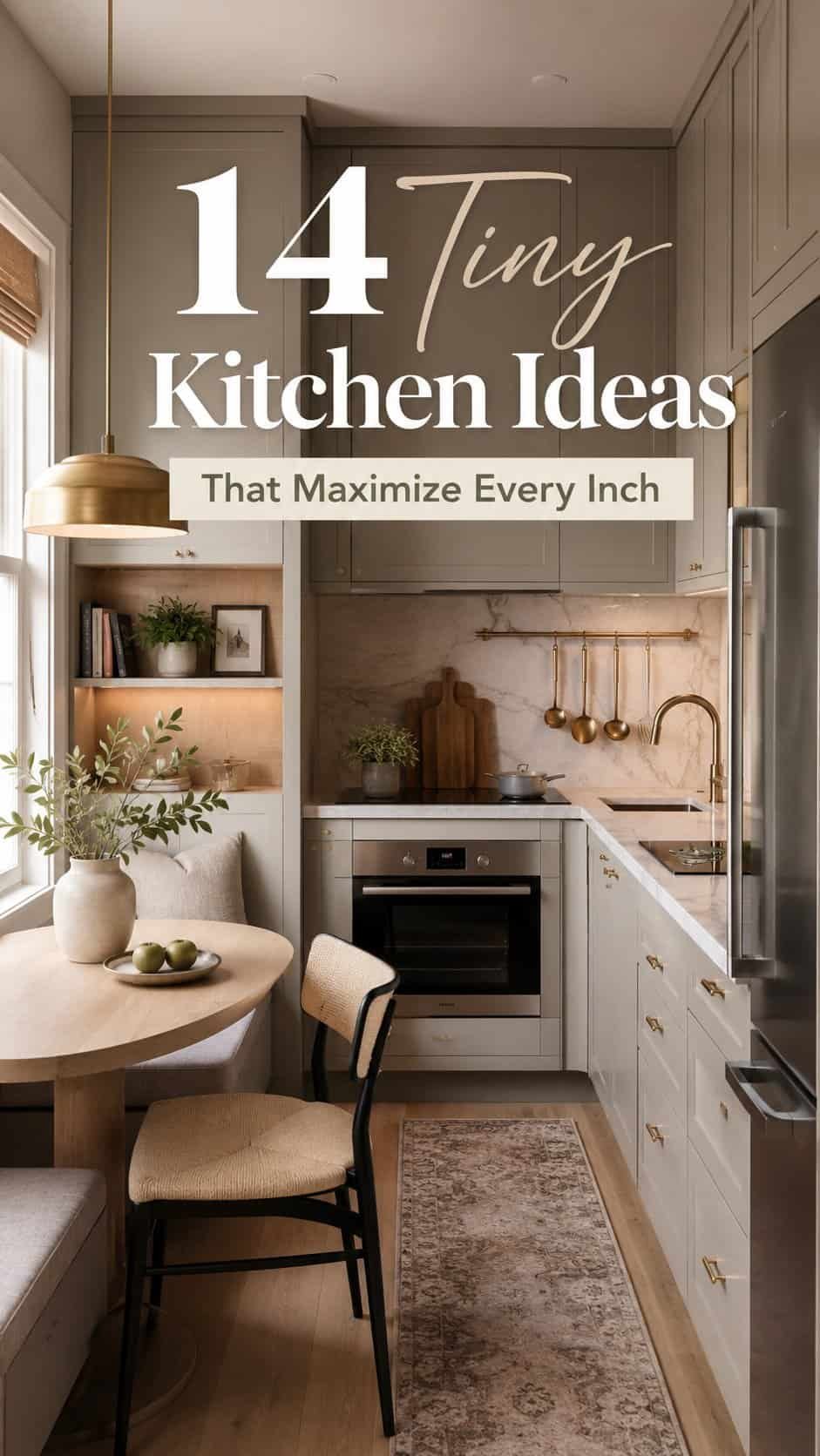 Tiny kitchen ideas for cozy spaces