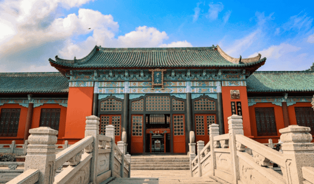 Xinhui Xuegong, historic Confucian temple in Xinhui, China.