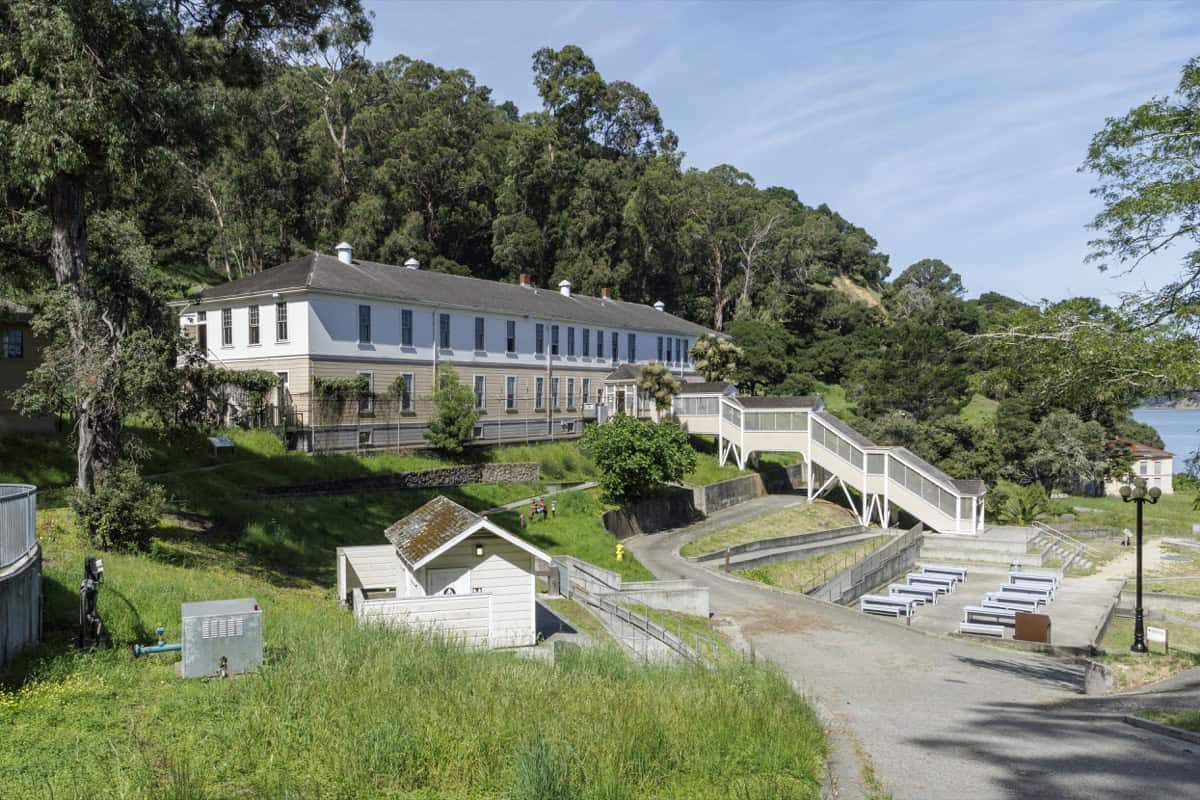 Detention center at the Angel Island Immigration Station where Wu paper sons faced grueling interrogations about village layouts and genealogical details