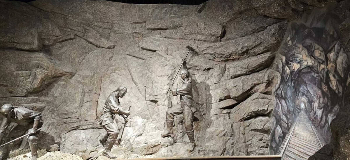 Chinese labourers tunnelling on the Canadian Pacific Railway, 1881 to 1885, for about a dollar a day