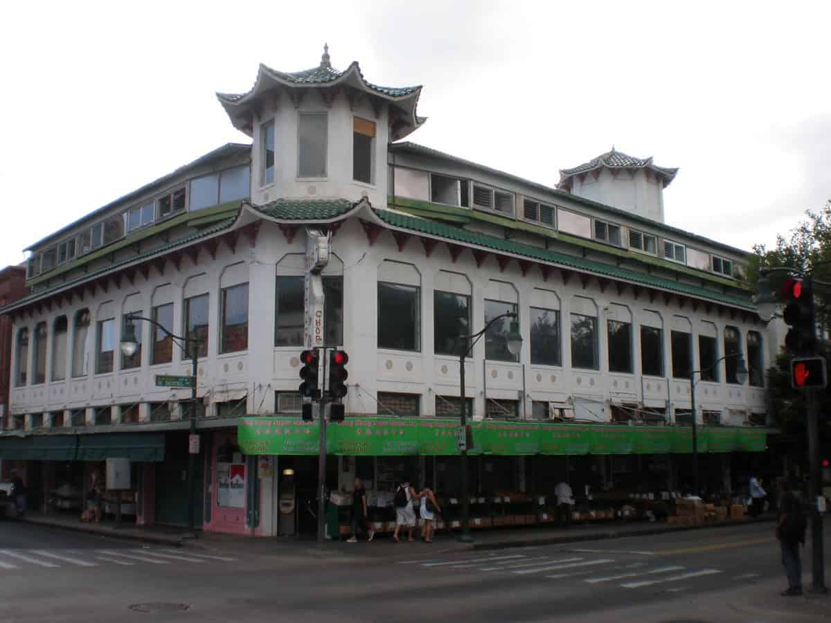 The historic Wo Fat building in Honolulu's Chinatown.