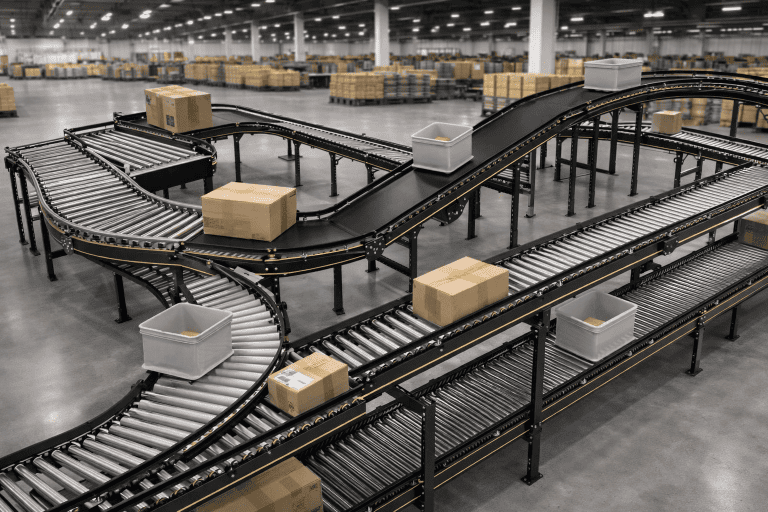 esteira transportadora industrial de correia