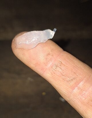 Silicone grease finger the correct amount of silicone grease for lubricating an o-ring