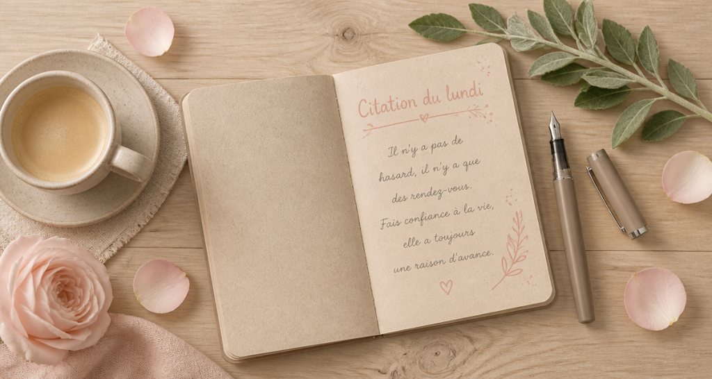 citation du lundi carnet café zen