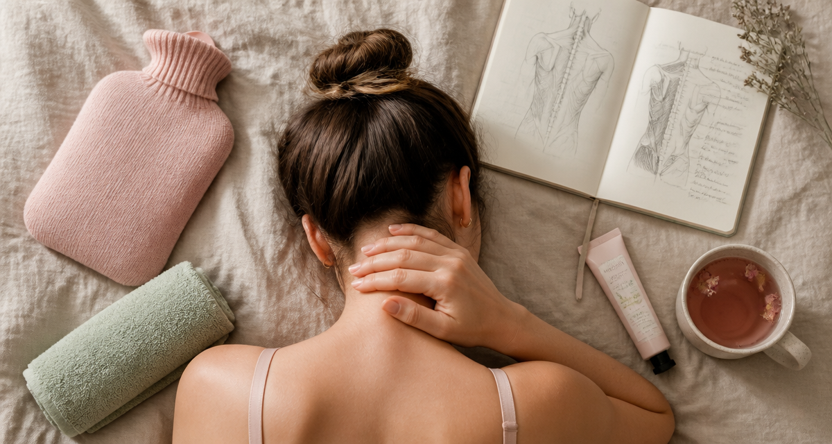 douleur musculaire au dos massage femme