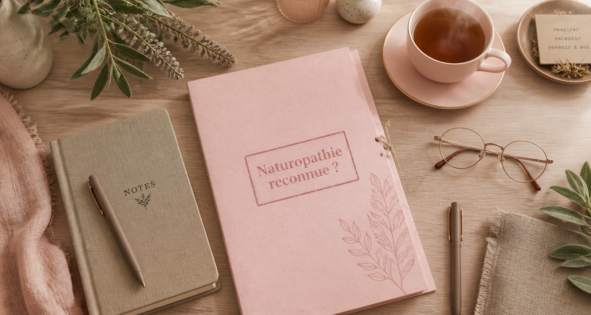 formation naturopathie reconnue par l'état dossier rose poudré
