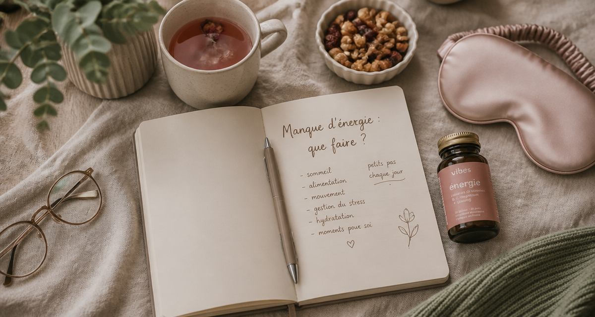 manque d energie que faire carnet bureau