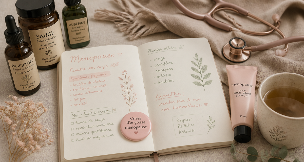 menopause et angoisse forum carnet tisane phytotherapie