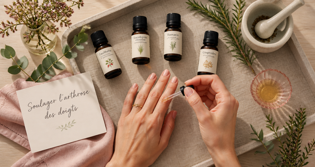 quelle huile essentielle pour l'arthrose des doigts