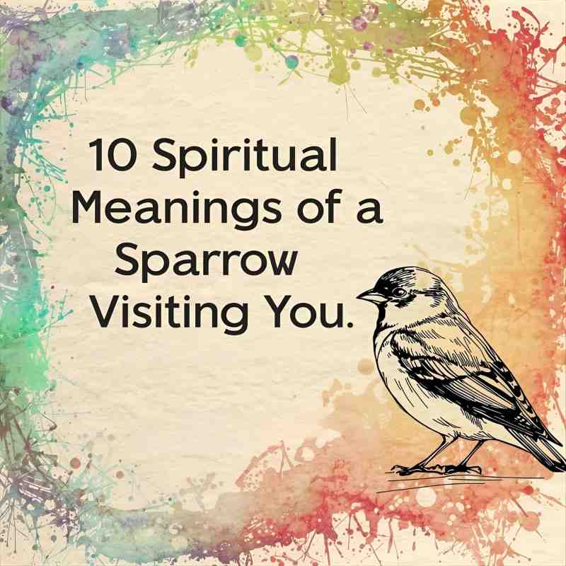 10 Spiritual Meanings of a Sparrow Visiting You