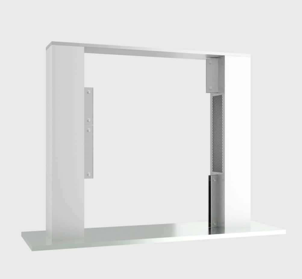 High-security steel security barrier with perforated panels and robust structure for enhanced protection and safety. Designed for commercial and industrial use.