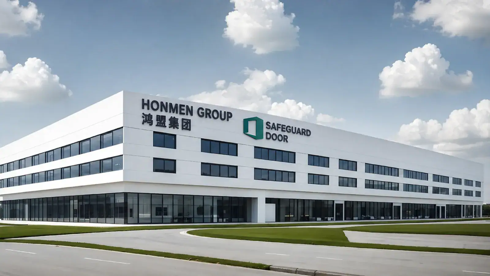 HONMEN Group and Safeguard Door manufacturing facility in Yixing, Wuxi, China