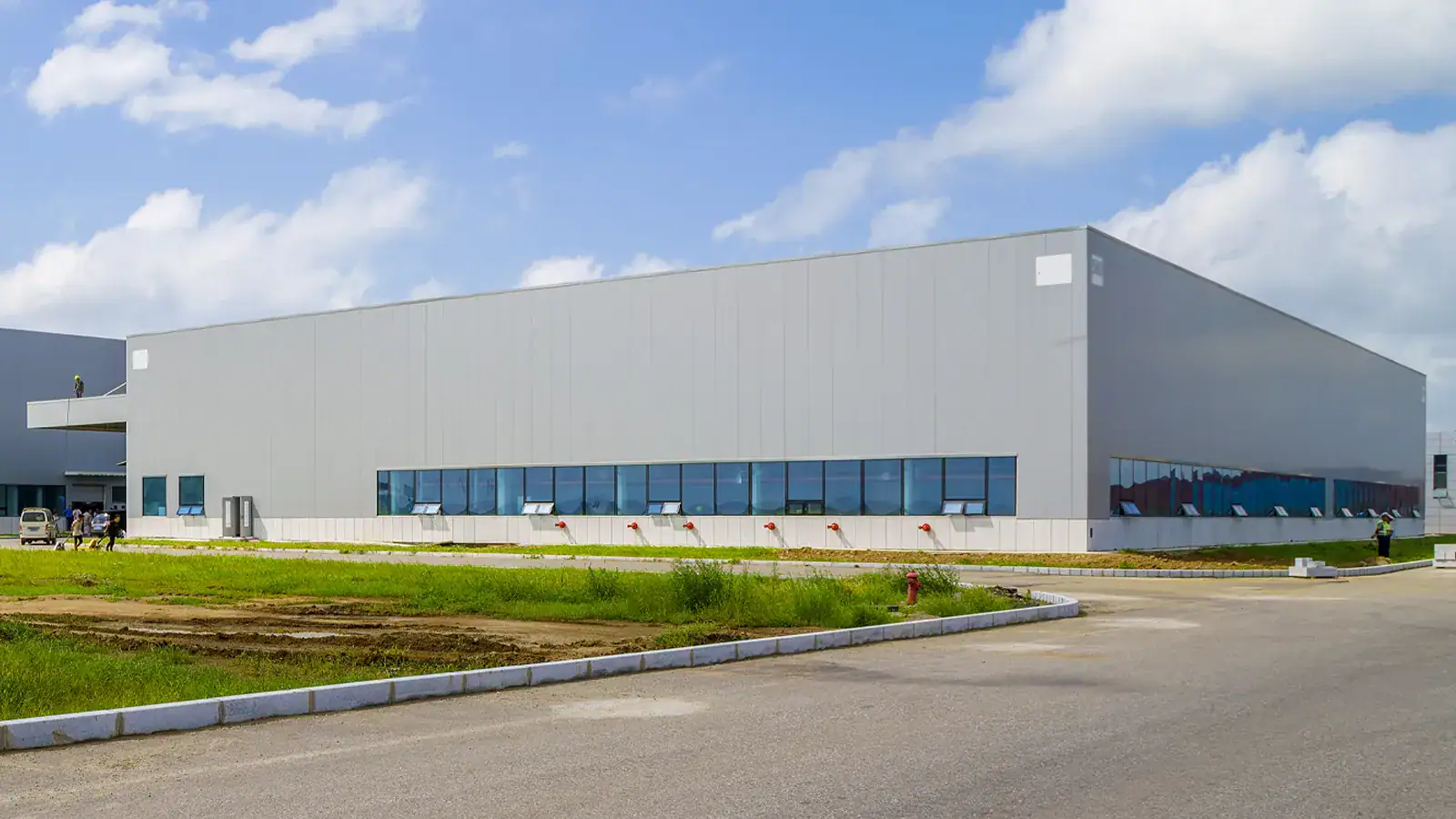 Exterior of the HONMEN Group manufacturing facility in Kunshan, China