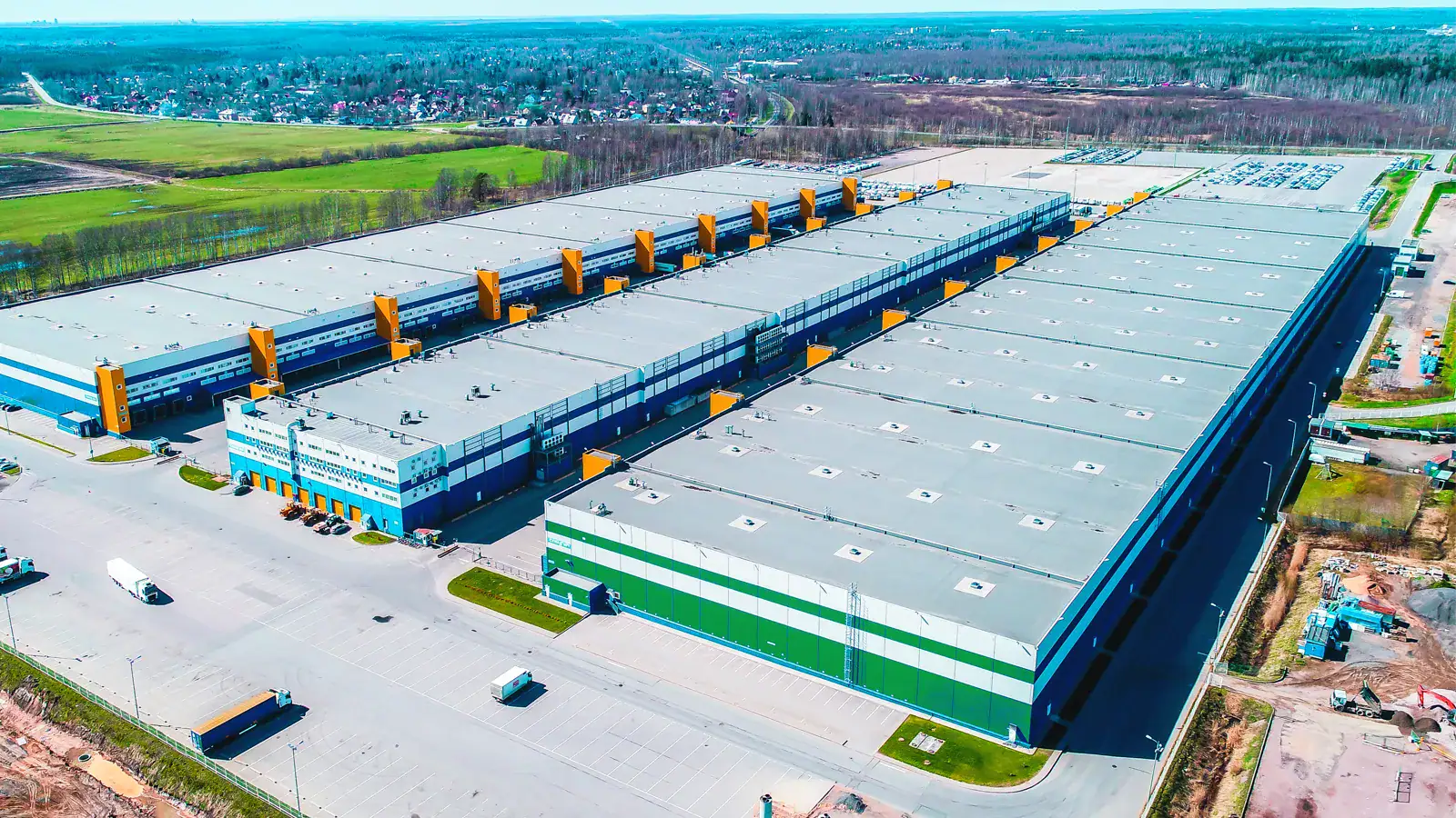 Aerial view of the HONMEN Group manufacturing facility in Ningbo, China