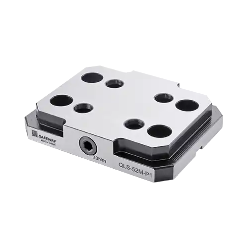 QLS-52/96M-P1 Quick Zero-Point Positioning System - Single Base/Rectangular Type