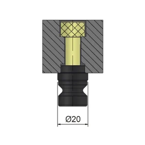PZL Quick Zero-Point Positioning Pull Stud - Image 5