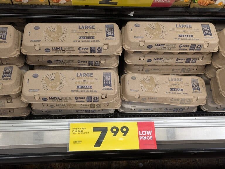 Where to find good prices for eggs in San Diego