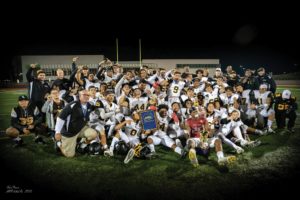 Photo of San Pedro High School Football CIF champs 2018. (Photo by Vince Pirozzi)
