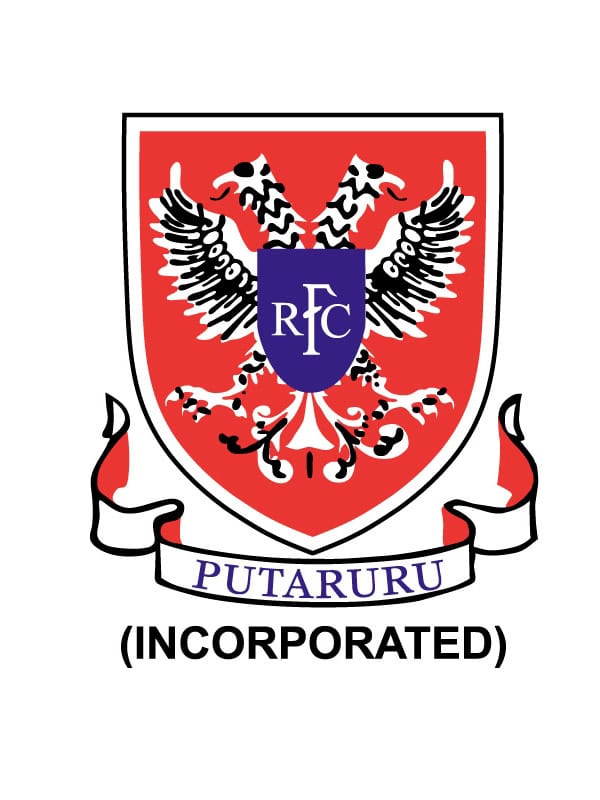 Sanson Agriculture logo featuring a heraldic eagle and rugby crest in Putaruru, NZ.