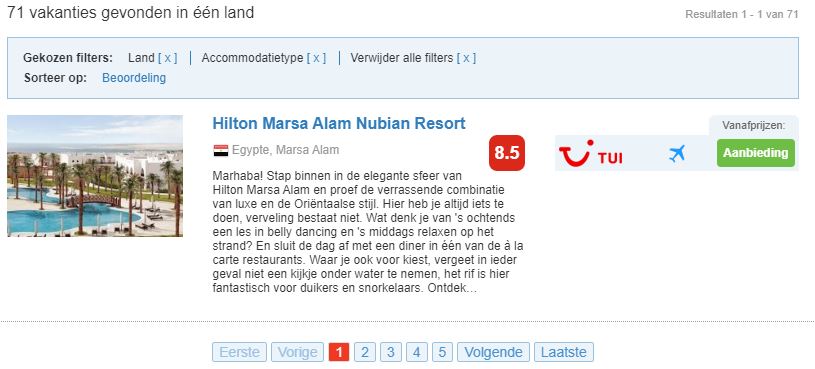 Complete Egypte vakanties all inclusive hotels snorkelen bij Marsa Alam Hurghada
