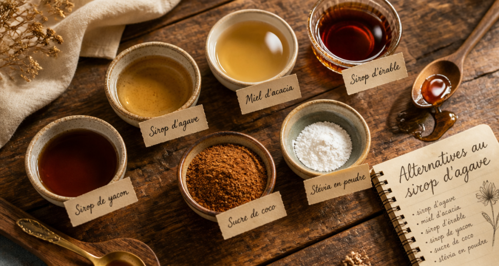 par quoi remplacer le sirop d agave alternatives naturelles